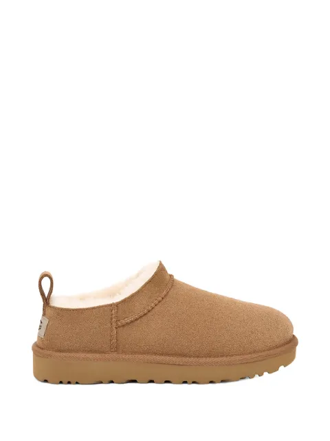 UGG loop leather slippers Brown 1180190