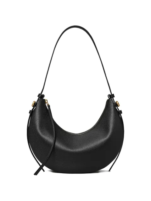 Tory Burch small Romy Half Moon leather shoulder bag Black 178677001