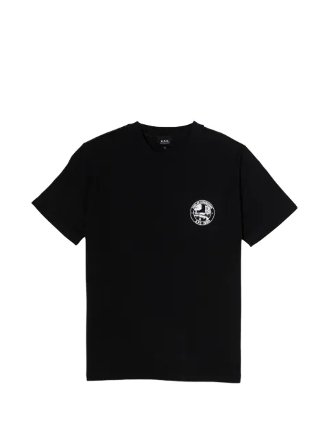 A.P.C. graphic-print T-shirt Black COHOWH26613