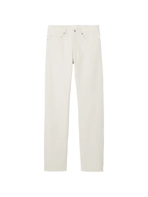 A.P.C. five-pocket straight trousers Neutrals COEUGH09010