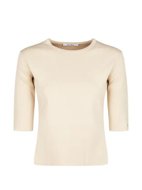 Max Mara Pure Stretch T-shirt Neutrals 2611361028600
