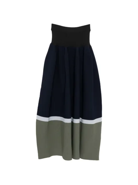 CFCL Pottery skirt Blue CF011KG118GP00