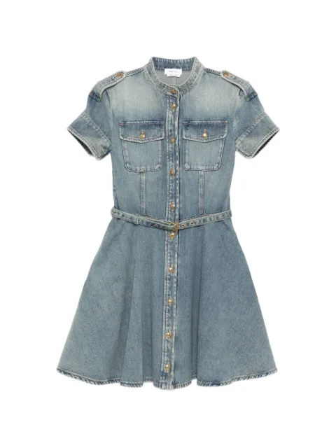 Alexander McQueen denim mini dress Blue 857116QMAD1