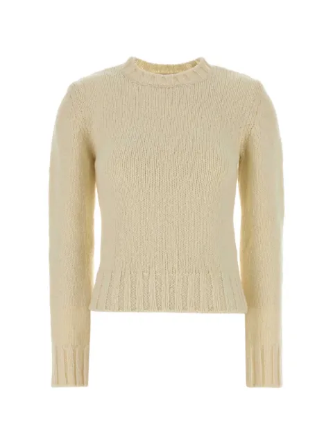 A.P.C. ribbed-hem sweater Neutrals WVBCHF23475