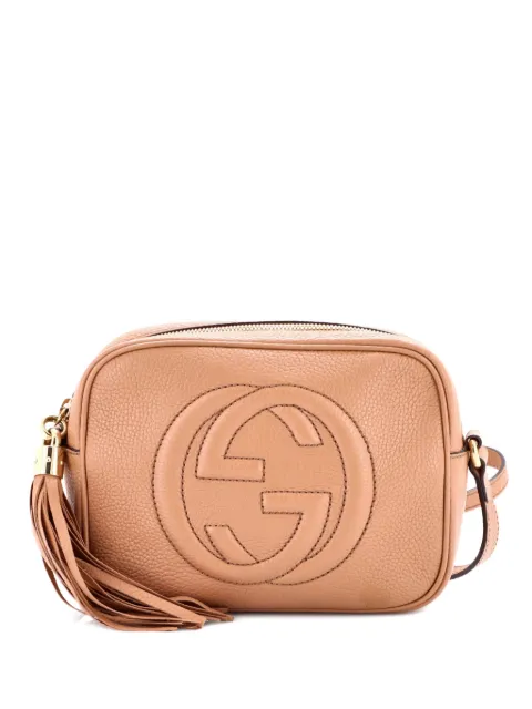 Gucci Pre-Owned Soho Disco Leather Small crossbody bag Neutrals Q9FTGVR8226HBS7V