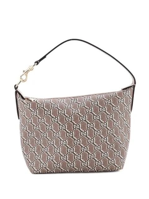 Gucci Pre-Owned Ophidia Zip Shoulder Bag GG Shadow Coated Canvas Super Mini hobo bag Brown 1I7VYP4Y9CCMEZQ9