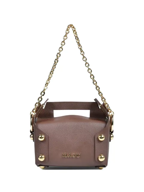 MASU Cake studded tote bag Brown M26U6OJ008