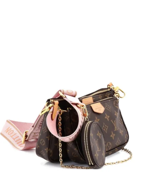 Louis Vuitton Pre-Owned Multi Pochette Accessoires Monogram Canvas crossbody bag Brown 7I5OMZ06902GNP0O
