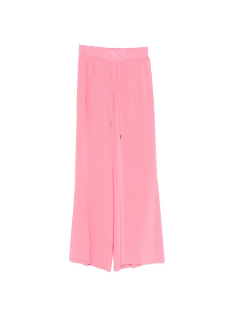 ERMANNO FIRENZE drawstring trousers Pink D48EP053E61