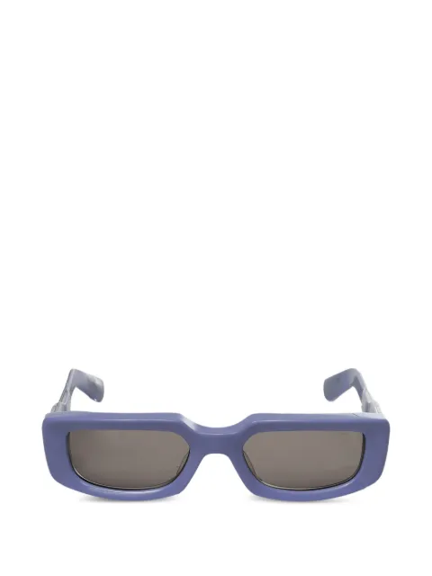 Chrome Hearts rectangle-frame sunglasses Purple E53S121CR6ZIEUP