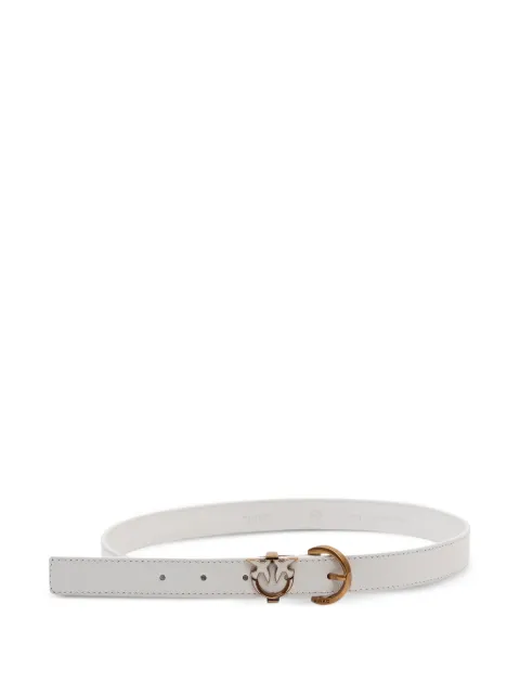 PINKO logo-detail buckle belt White 102820A2X6