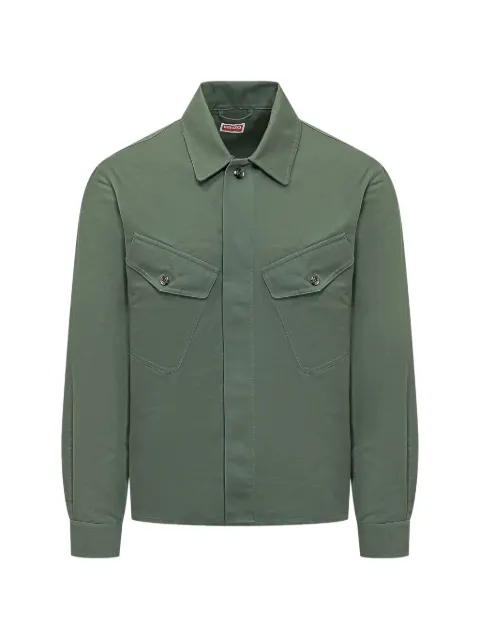 Kenzo flap pocket overshirt Green FG55CH5439OT