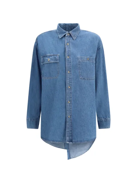 E.L.V DENIM classic pocket denim shirt Blue 200220303