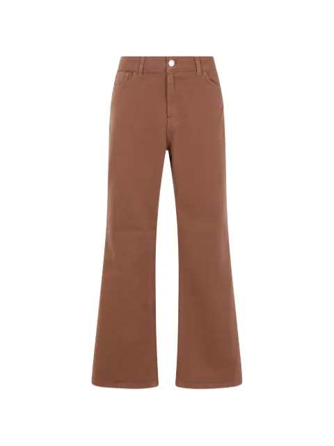 Federica Tosi pocket jeans Brown 4080941358