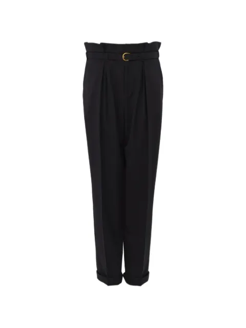 Chloé belted pleated trousers Black CH26SPA22067