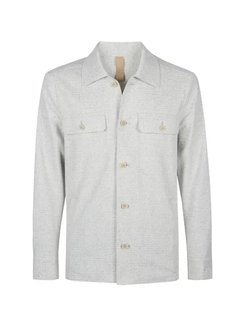 Eleventy four-pocket overshirt Grey M70GIAH06TES0M03913