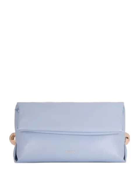 LIU JO hardware clutch bag Blue AA6097E095809C45
