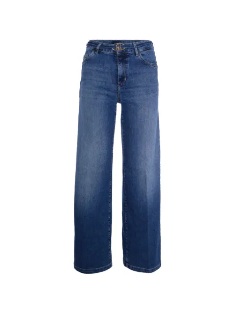 LIU JO five-pockets belted jeans Blue UA6160D02647L899