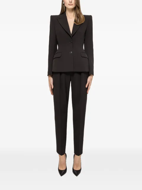 NISSA high-rise trousers Black P16744BLACK