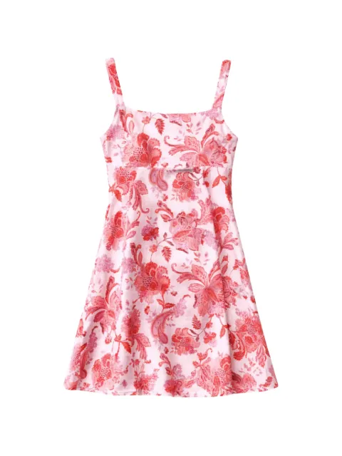 AZEEZA Arden paisley mini dress White ARDENMINICOTTONVOILEPAISLEY