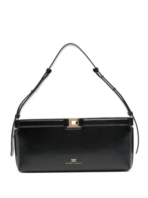 Elisabetta Franchi naplak-effect bag Black BS17A61E2