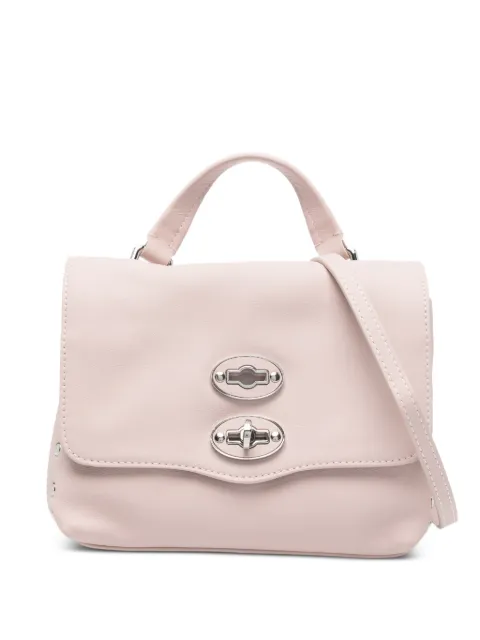 Zanellato Postina turn-lock tote bag Pink 0680101910000SAETA