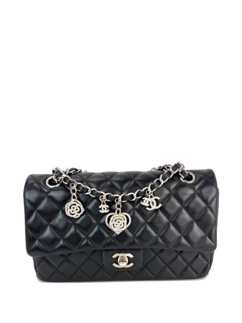 CHANEL Pre-Owned quilted flap shoulder bag Black 50394998407479