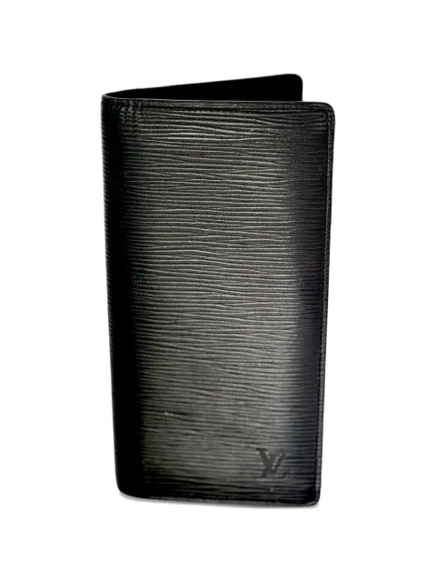 Louis Vuitton Pre-Owned Brazza leather wallet Black 49341466706231