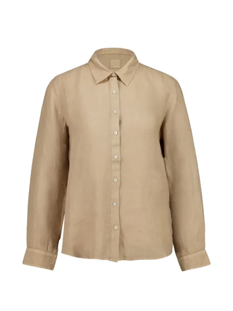 120% Lino Savana long-sleeve shirt Neutrals 33ALIW1PJ400115000
