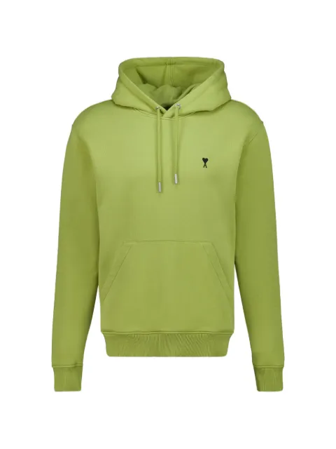 AMI Paris Ami de Coeur hoodie Green HSW764730