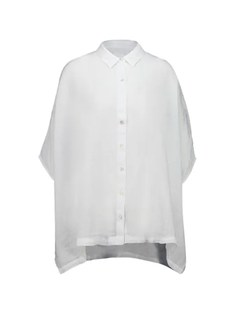 120% Lino short-sleeve shirt White 33ALIW1PLA00115000