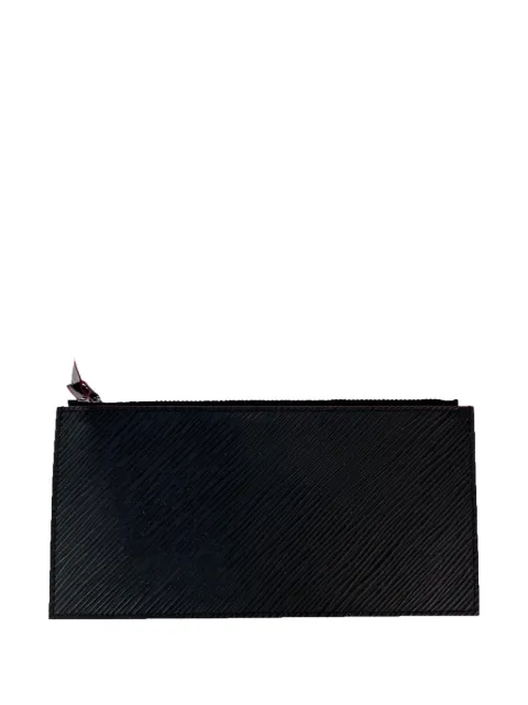 Louis Vuitton Pre-Owned Félicie zippered clutch bag Black 49901256638775