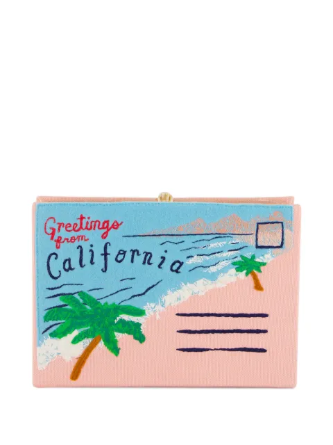 Olympia Le-Tan Greetings From California mini bag Pink LPRETZELBCLI04IT