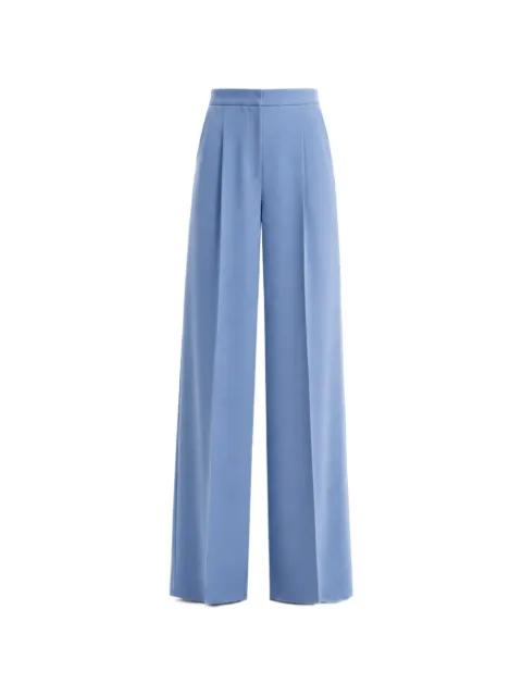 Gemy Maalouf pleated wide-leg trousers Blue GMCP267889TR1