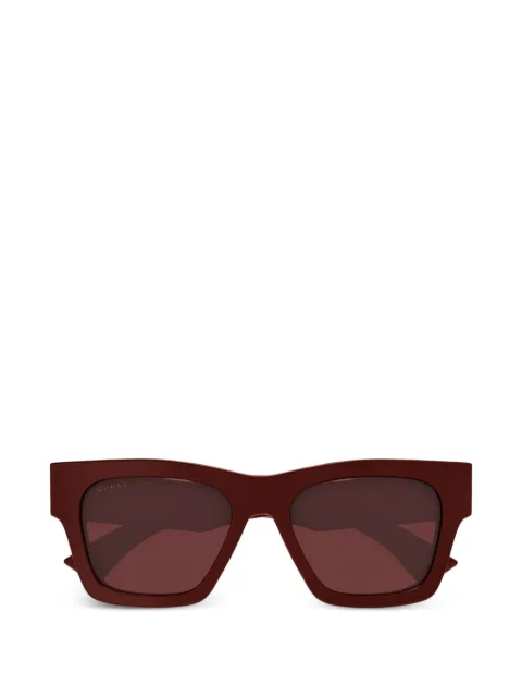Gucci square-frame sunglasses Red GG1835S003