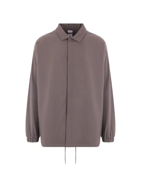 adidas basketball logo print jacket Brown IW1635