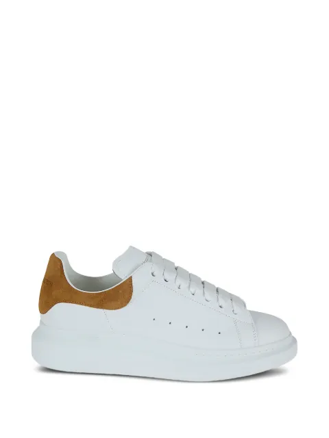 Alexander McQueen Oversized suede-panel sneakers White 553770WIAJW