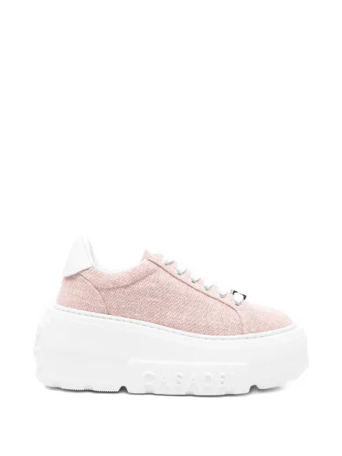 Casadei Nexus platform embellished sneakers Pink 2X041J0701C2988