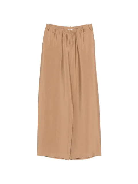 Alysi elasticated palazzo pants Brown 116178P6215