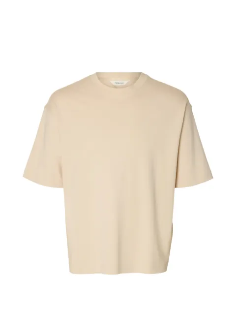 SELECTED short-sleeve T-shirt Neutrals 16100446