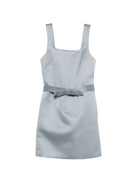 P.A.R.O.S.H. bow detail dress Blue D726115
