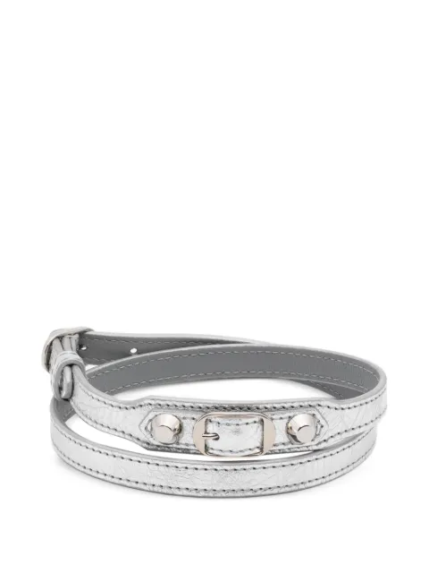 Balenciaga City Triple bracelet Silver 832876TZDMS