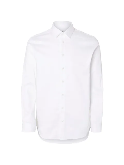 SELECTED buttoned shirt White 16092939