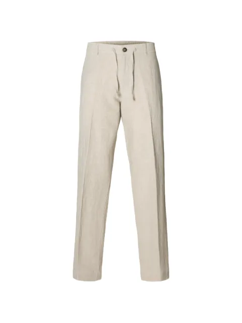 SELECTED drawstring trousers White 16096224
