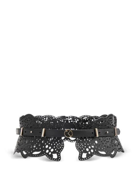 Saiid Kobeisy leather belt Black RTWFW25BT02