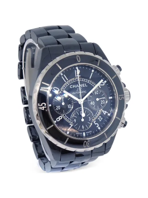 CHANEL Pre-Owned 2012 J12 42mm watch Black 186182