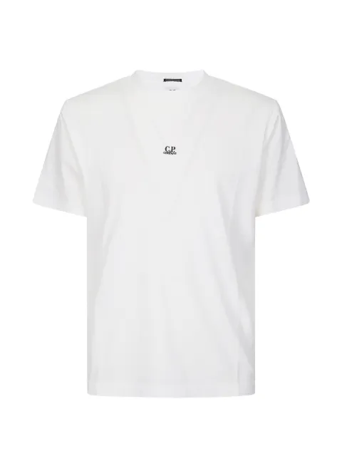 C.P. Company mercerized jersey 70/2 gasato short-sleeve T-shirt White 20CMTS114A006374G103