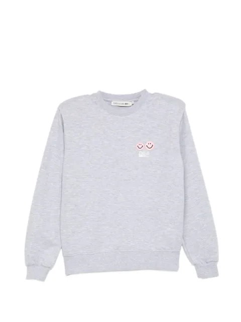 Joshua Sanders shoulder-pad sweatshirt Grey JS36A2621