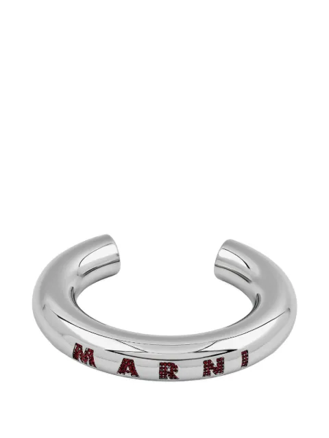 Marni swarovski stone bracelet Silver 63111