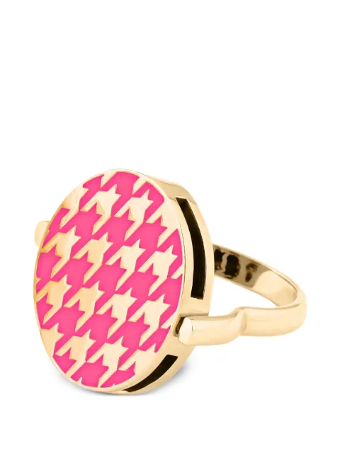 Luta enamel double-sided ring Gold 39132